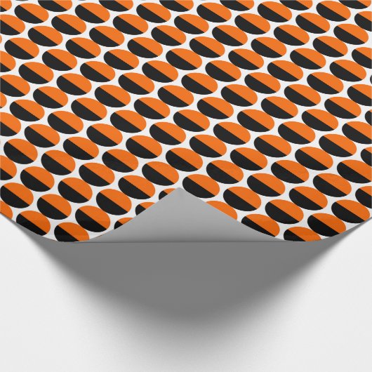 Alternatieve kanalen 06 - Sinaasappel en zwart Cadeaupapier (Hoek)