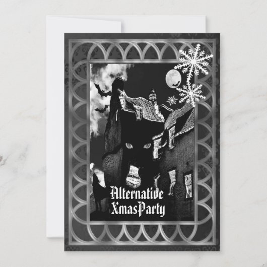 Alternatieve kerst voor de Gothic Kaart (Voorkant)