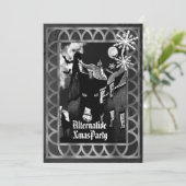 Alternatieve kerst voor de Gothic Kaart (Staand voorkant)