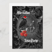 Alternatieve kerst voor de kerst van de Gothic Kaart (Voorkant / Achterkant)