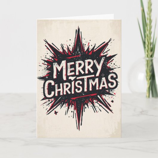 alternatieve kerstkaart kaart (Voorkant)