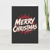 alternatieve kerstkaart kaart (Voorkant)