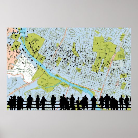 Alternatieve kleur voor afdrukken van bijtende vle poster (Voorkant)