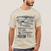 Alternatieve latijnscriptie t-shirt (Voorkant)