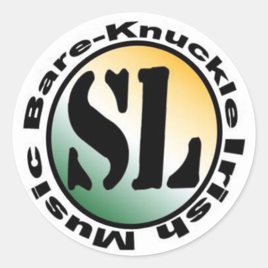 Alternatieve logo ronde sticker (Voorkant)