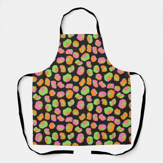 Alternatieve luipaard afdrukken schort (Voorkant)