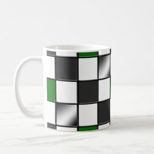 Alternatieve mok met groene controle (Links)