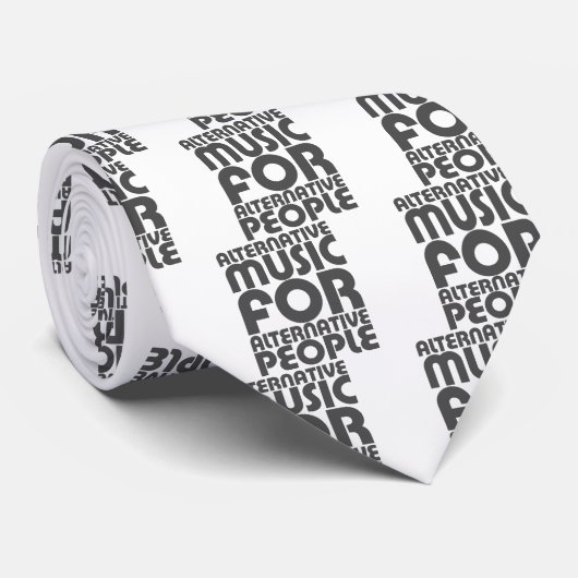 Alternatieve Muziek 4 Alternatieve Mensen - Emo Ro Stropdas (Opgerold)