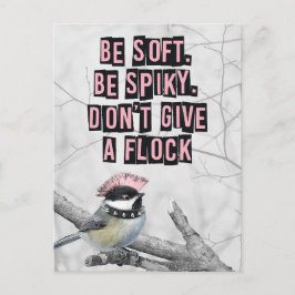Alternatieve Punk Vogel Anti Conformiteit Briefkaart