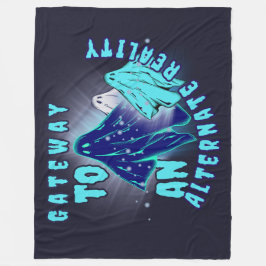Alternatieve realiteit fleece deken