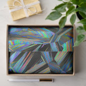 Alternatieve realiteit - kleurrijke glitch : tissuepapier (Geschenk)