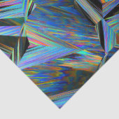 Alternatieve realiteit - kleurrijke glitch : tissuepapier (Detail)