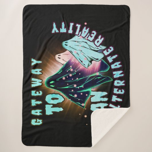 Alternatieve realiteit sherpa deken (Voorkant)