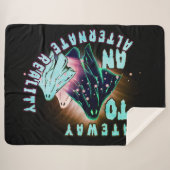 Alternatieve realiteit sherpa deken (Voorkant (horizontaal))