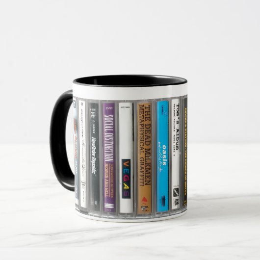 Alternatieve Rock Cassette Mok (Voorkant links)