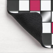Alternatieve roze Gecontroleerde mousepad Muismat (Hoek)