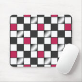 Alternatieve roze Gecontroleerde mousepad Muismat (Met muis)