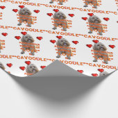 alternatieve spelling van LOVE is CAVOODLE Cadeaupapier (Hoek)