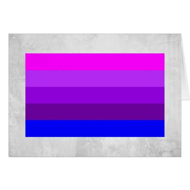 Alternatieve Transgender Pride Vlag (Voorkant Horizontaal)