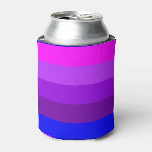 Alternatieve Transgender Pride-vlag Blikjeskoeler (Blikje Voorkant)