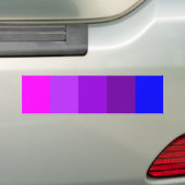 Alternatieve Transgender Pride Vlag Bumpersticker (Op auto)