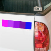 Alternatieve Transgender Pride Vlag Bumpersticker (Op Truck)