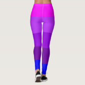 Alternatieve Transgender Pride Vlag Leggings (Achterkant)
