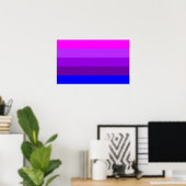 Alternatieve Transgender Pride Vlag Poster (Thuiskantoor)