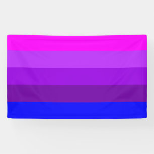 Alternatieve Transgender Pride-vlag Spandoek