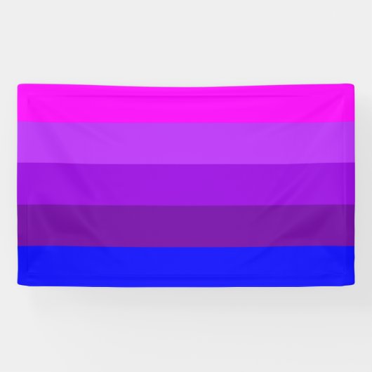 Alternatieve Transgender Pride-vlag Spandoek (Horizontaal)
