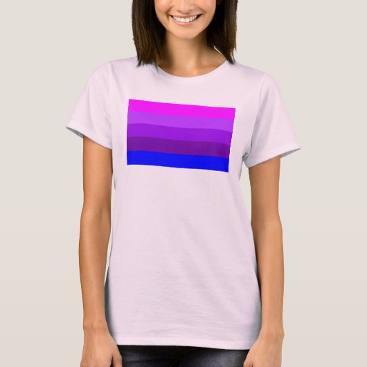 Alternatieve Transgender Pride Vlag T-shirt (Voorkant)