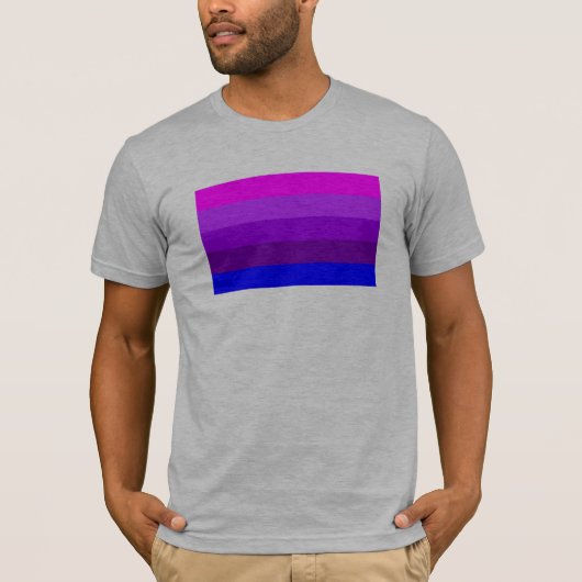 Alternatieve Transgender Pride-vlag T-shirt (Voorkant)