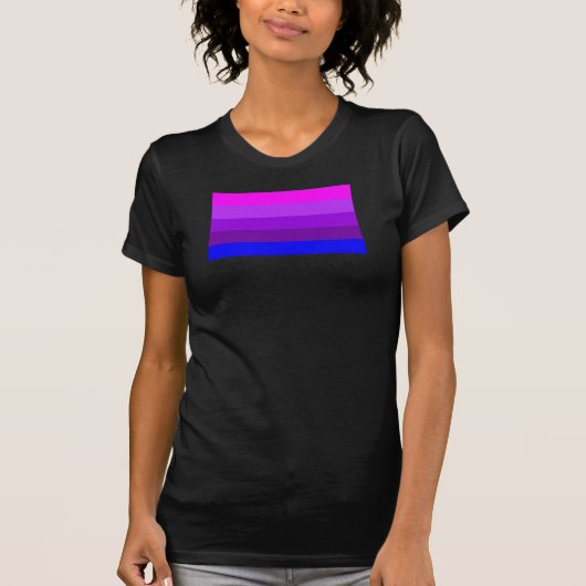 Alternatieve Transgender Pride-vlag T-shirt (Voorkant)