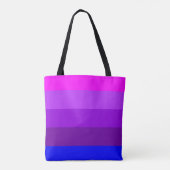 Alternatieve Transgender Pride Vlag Tote Bag (Achterkant)