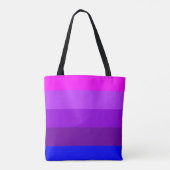 Alternatieve Transgender Pride Vlag Tote Bag (Achterkant)