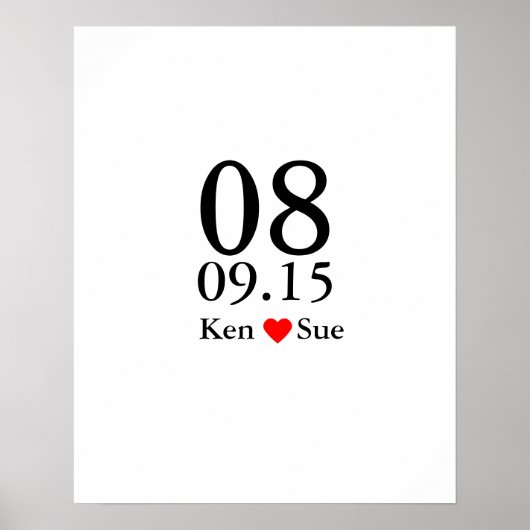 Alternatieve trouwgast die een boek ondertekent gr poster (Voorkant)