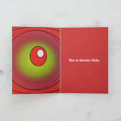 Alternatieve vakantie feestdagen kaart (Binnen)