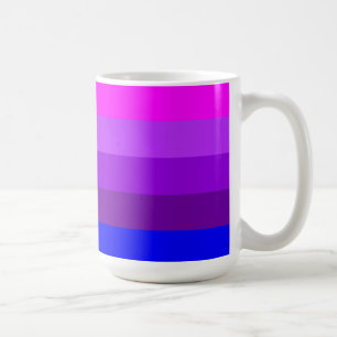 Alternatieve vlag met transgendervoorkeur koffiemok