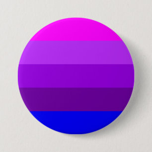 Alternatieve vlag met transgendervoorkeur ronde button 7,6 cm