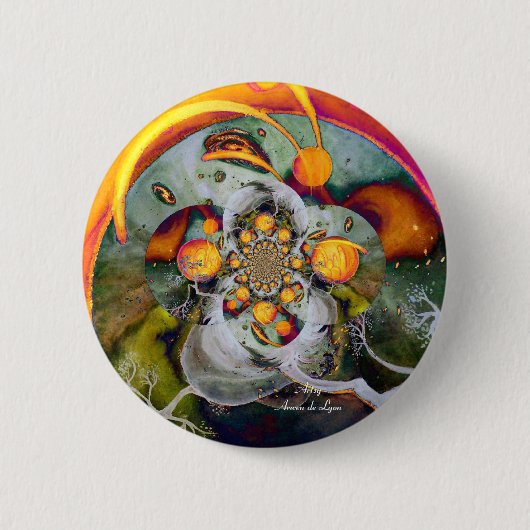 Alternatieve wereld 1 ronde button 5,7 cm (Voorkant)