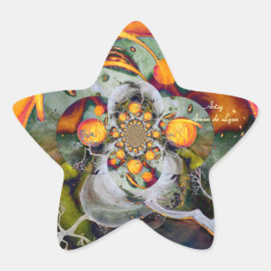 Alternatieve wereld 1 ster sticker