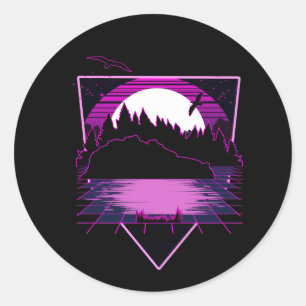 Alternatieve wereld ronde sticker