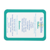 alternatieven voor eieren referentiesubstituten magneet (Horizontaal)