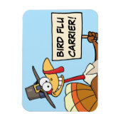 Alternatieven voor Thanksgiving Dinner in Turkije Magneet (Verticaal)