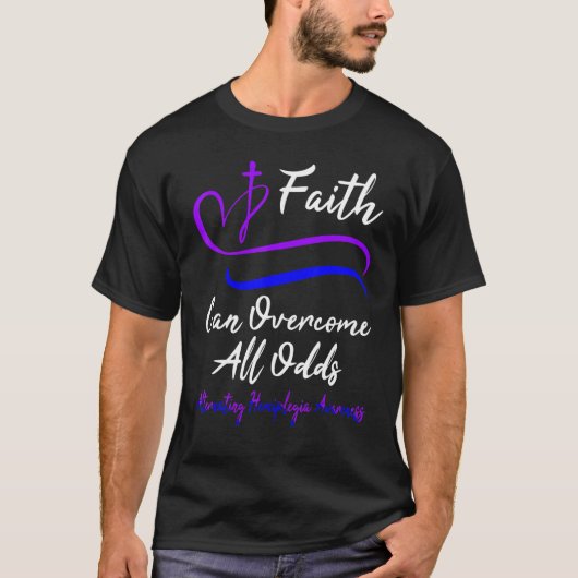 Alternating HemiplegiaAwareness Support Christian  T-shirt (Voorkant)