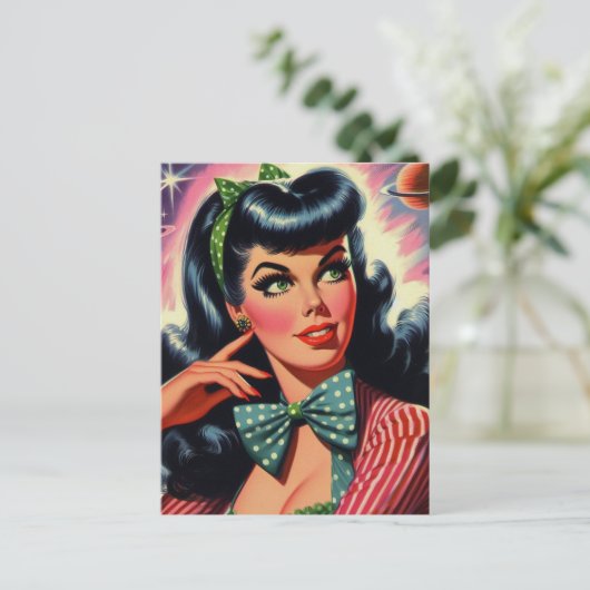 Alternative Pin Up Briefkaart (Staand voorkant)