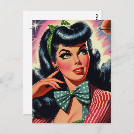 Alternative Pin Up Briefkaart (Voorkant / Achterkant)