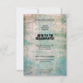 Alternative Three Photos Graduation Grunge Texture (Achterkant)