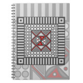 Alternerend geometrisch Notitieboek (Voorkant)