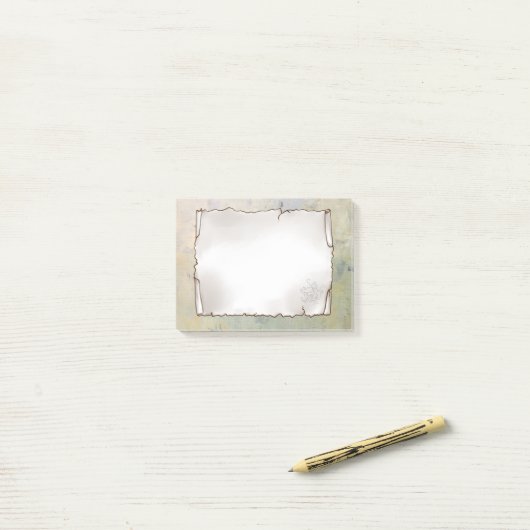 Altes Blatt post-it klebezettel Post-it® Notes (Op bureau)